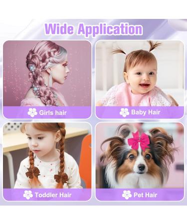 Subblaga 2068-Part Elastic Hair Strap Set - 2000 Mini Colorful Hair Ties & Organizer Box for Girls - Buy Online on GoSupps.com