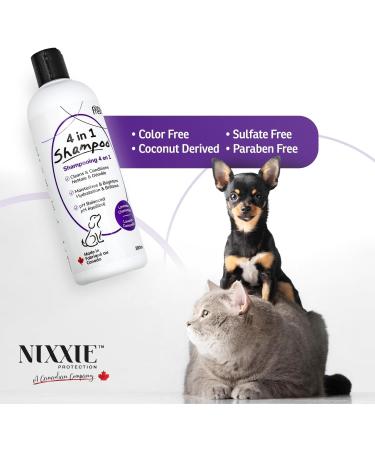 Dog Shampoo 4-in-1 Pet Shampoo by EnviroFresh - Dog Shampoo for Allergies and Itching Dog Shampoo for Smelly Dogs (Lavender) 4in1 Shampoo - Buy Online on GoSupps.com