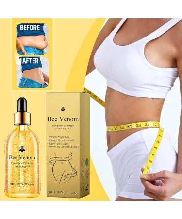Bee Venom Slimming Oil Bee Venom Drops Bee Venom Intestinal Detox Belly Button Drops Bee Venom Belly Button Drops Bee Venom Oil Bee Venom Lymphatic Drainage Oil Tightening & Shaping Curve Body 1 - Buy Online on GoSupps.com