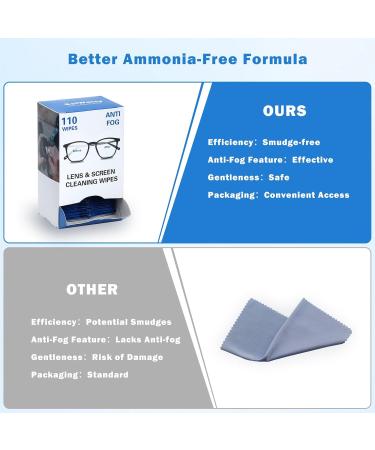 BigKing Pack De 110 Lingette Nettoyante Anti-Bu e 10h De Long Anti-Bu e Lingettes Nettoyantes Emball es Individuellement Pour Lunettes crans Smartphones Et Appareils Photos (1) - Buy Online on GoSupps.com