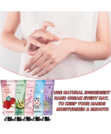 74 Pack Hand Cream Gift Set for Women - Mothers Day Gift - Natural Plant Lotion for Dry Hands - Mini Travel Size - Shea Butter Body Moisturizer - Natural Fragrance - Buy Online on GoSupps.com