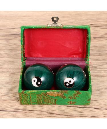 Buy Lurrose Marble Massage Balls - Baoding Balls for Fitness & Relaxation | International Shipping Available - Buy Online on GoSupps.com