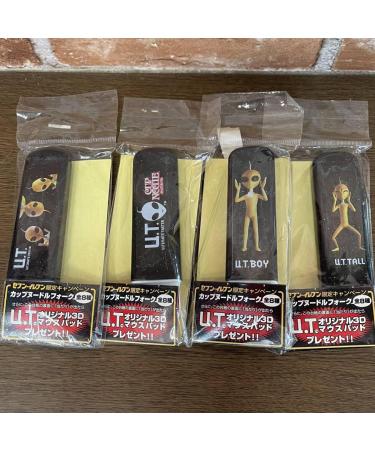 Nissin Cup Noodle Cup Noodle Fork U.T. (Set of 4) 7-Eleven Limited Campaign Goods - Buy Online on GoSupps.com