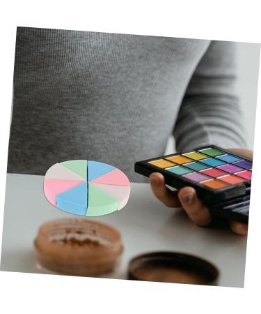 WOFASHPURET 2 Sets Triangular Sponge Puff Women Makeup Tool Concealer Sponge Powder Puffs Portable Facial Makeup Pad Wedge Makeup Beauty Tools Body Makeup Puff Wet and Dry 8.00X8.00X2.00CM Assorted Color - Buy Online on GoSupps.com