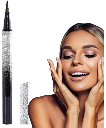 Quick Dry Liquid Eyeliner - Long-Lasting Fine Tip Eyeliner - Natural Eye Makeup Accessory for Daily Use Dating Night Out and Kagrote Brown - Buy Online on GoSupps.com