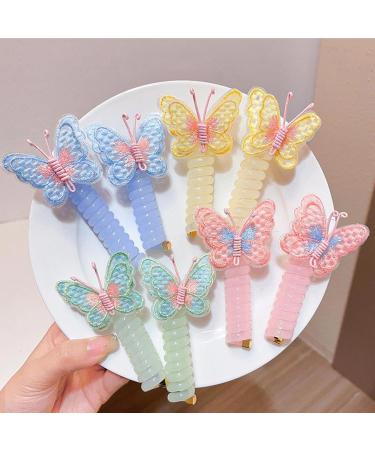 Phone Wire Hair Ties - Ponytaill Hair Tie Ponytaill Holders | Soft Ponytaill Holders Hair Bobbles Hair Ties Elastic Hair Bands Ponytaill Holders hair styling Elastic Hair Bands for Girls Kids Teens Green - Buy Online on GoSupps.com