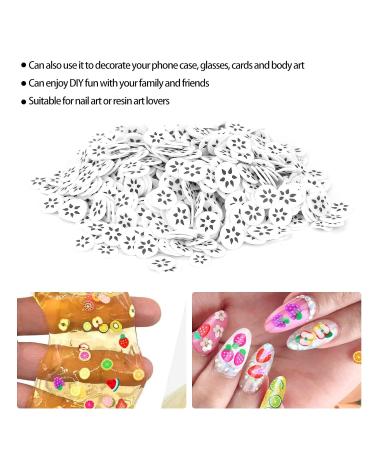 Fruit Shaped Nail Art Slices - DIY Crafts Resin Jewelry Lip Gloss & Phone Case Decor - 10G Pack (White Banana) - Buy Online on GoSupps.com