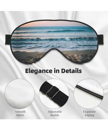 Double-Sided Sleep Eye Mask - Soft Adjustable Blindfold | Block Out Light | Perfect for Beach & Travel - Buy Online on GoSupps.com
