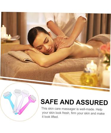 Mikinona 4Pcs beauty massager manual massage tools jade face roller skin care roller tightening tool cosmetic - Buy Online on GoSupps.com