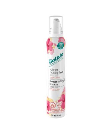 Batiste Waterless Cleansing Foam No Rinse Shampoo Cleanse + Smooth with Hibiscus Root 125-ml Batiste Waterless Cleansing Foam Cleanse + Smooth with Hibiscus Root 125mL