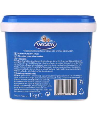 Podravka dd Podravka Vegeta Herb mixture can 1 kg - Buy Online on GoSupps.com