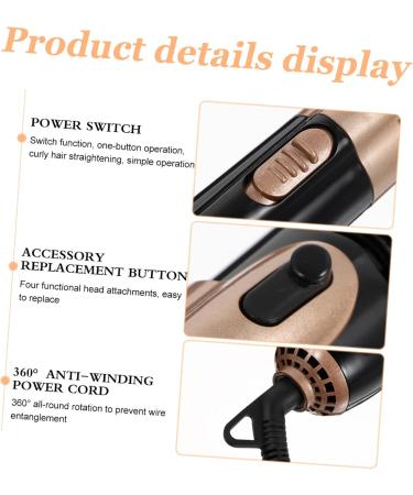 Baluue 2 Sets Curling Iron Portable Heating Curler Durable Hair Curler Personal Hair Curler Curlers Abs - Buy Online on GoSupps.com
