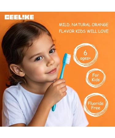 CEELIKE Kids Toothpaste 5% Hydroxyapatite for Mineral & Remineralization Care Natural Sweetness & Herbal Protection 113g (1) - Buy Online on GoSupps.com