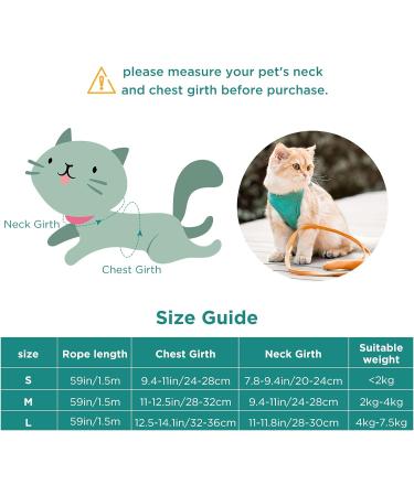 Shop Geeric Cat Dishes & Escape Proof Harness Set | Adjustable Dishes & Leashes for Small Cats - Reflective Stripes - International Shipping Available - Buy Online on GoSupps.com