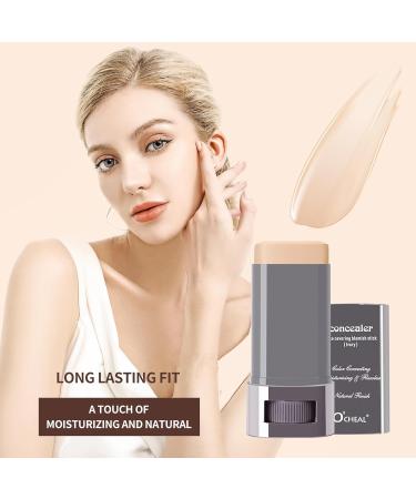 Foundation Stick Full Coverage Ivory and Natural Beige Multi-purpose Concealer for All Skin Types - Buy Online on GoSupps.com