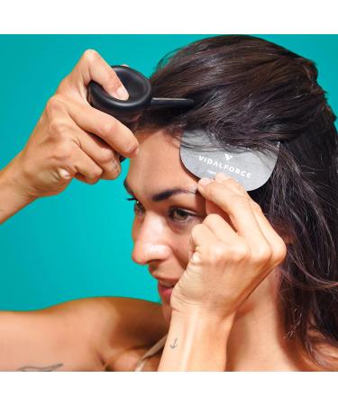 VIDALFORCE Premium Hair Densification I 100 Natural Ingredients I hair powder for full hair in seconds helps cover light hair protects against bald spots Red Brown Full Pack 30gr - Buy Online on GoSupps.com