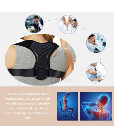 Posture Corrector for Men & Women - Back Straightening Bandage for Shoulder Alignment & Spinal Support - Buy Online on GoSupps.com