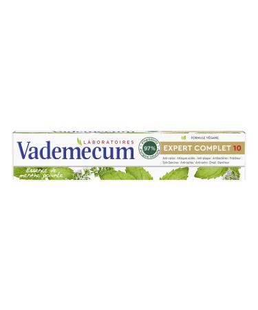 Vademecum - Toothpaste - Expert Complet 10 - Vegan Formula - 75 ml
