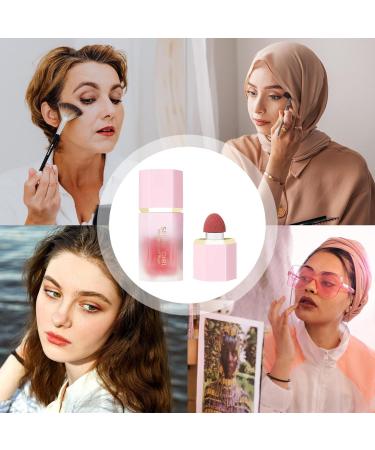 Soft Cream Blushes | Smudge Proof Natural Looking Makeup Liquid Blush Blushes Stick for Cheeks Cream Blushes Stick Blushes Makeup Liquid Blushes for Cheeks Lips and Eyelids Fovolat 04# - Buy Online on GoSupps.com