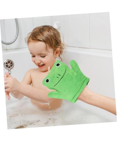 Buy Cute Exfoliating Bath Towel & Mittens - Soft Bathing Gloves for Skin Scrubbing & Back Rub | International Shipping Available - Buy Online on GoSupps.com