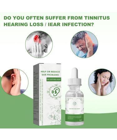 Ear Health Care Solution - Inner Ear Obstruction, Tinnitus Relief and Discomfort, 20ml Ear Drops - White Ear Picks - Buy Online on GoSupps.com
