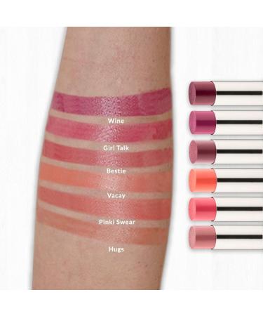 Vasanti Best Balm Forever (BBF) Tinted Lipbalm - Loaded with nourishing natural oils and butters for ultra hydration and long lasting comfort. (Hugs - Neutral Beige Pink) - Buy Online on GoSupps.com