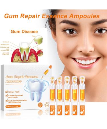 Gum Repair Treatment Ampoules & Tooth Whitening Serum - 10.5ml | International Shipping - Buy Online on GoSupps.com