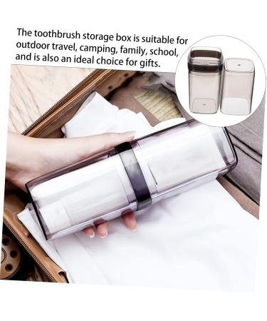 Beaupretty Travel Toothpaste & Toothbrush Cup - G rgelbecher Storage Box for Toothbrushes & Toothpaste | Perfect for International Shipping - Buy Online on GoSupps.com