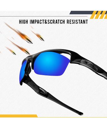 SEEABLE Premium Silver Mirror Replacement Lenses for Oakley Jaw-Breaker OO9290 Sunglasses - Buy Online on GoSupps.com