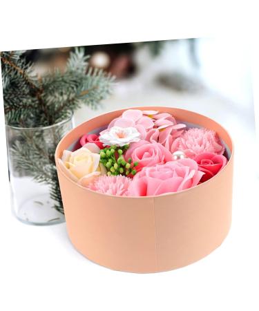 IWOWHERO Preserved Flower Decoration Scented Soap Rose Petals Rose Shaped Soap Floral Scented Soap Scented Plant Artificial Plants Mother's Day Simulation Soap Rose Wedding Soap Flower 16.2X16.2X8.2CM Pink - Buy Online on GoSupps.com