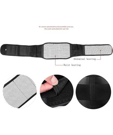 Self-Heating Magnetic Care Waist Support Belt | Relief for Abdominal Pain in Men - Hyv394 (Black XL) - Buy Online on GoSupps.com