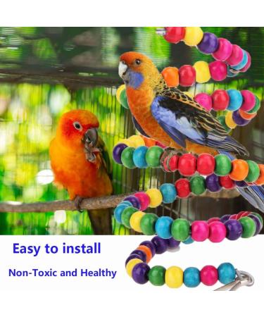 12Pcs Parrot Toys for Small Birds - Hammock Swing, Bell, Chewing Toys - Ideal for Budgies, Cockatiels, Parrots - Finches Accessories - Buy Online on GoSupps.com