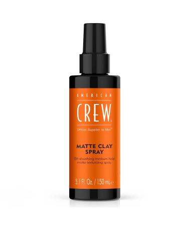 AMERICAN CREW Matte Clay Spray 5.1 Fl Oz (Pack of 1) 5.10 Ounce (Pack of 1) - Buy Online on GoSupps.com