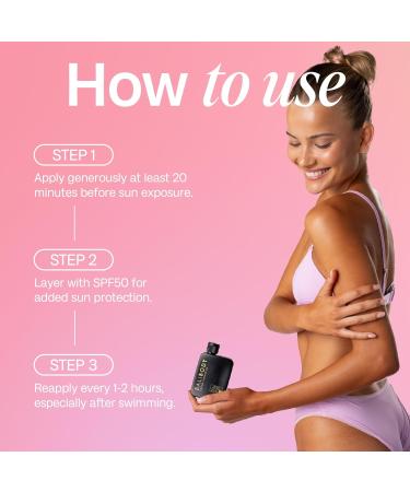 Bali Body Cacao Tanning Oil SPF 15 | For Deep Natural-Looking Sun Tan Glow | Hydrating Sun-Tanning Oil Made from Organic Cacao Chocolate Tint | Vegan Cruelty Free Australian Made (100ml/3.4 fl oz) - Buy Online on GoSupps.com