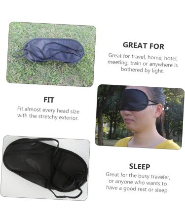 Beaupretty 12 Pcs Outdoor Camping Eye Masks Portable Travel & Airplane Sponge Set - Buy Online on GoSupps.com