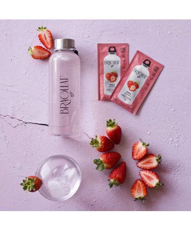 BRAGULAT | Concentrated Fruit Juice | Instant Drinks & Soft Drinks | Sugar Free & Vitamin C | Strawberry Flavored Water | 15 Envelopes - Buy Online on GoSupps.com