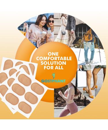 Bunion Pads for Pain Relief | Adhesive Moleskin Cushion Protectors - 36 Pieces for Ultimate Shoe Comfort - Buy Online on GoSupps.com