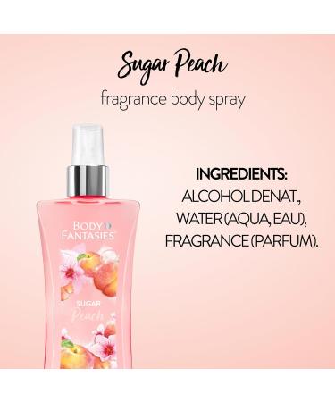 Body Fantasies Signature Fragrance Body Spray Sugar Peach 8 fl oz - Buy Online on GoSupps.com