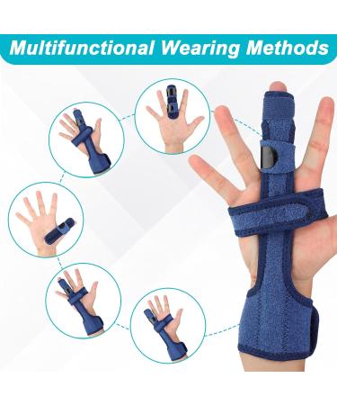 Adjustable Finger Rail Orthosis for Pain Relief | Improve Tenosynovitis Symptoms | Medium Size - Buy Online on GoSupps.com