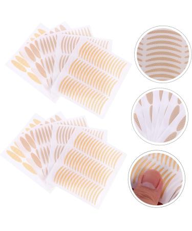 minkissy 150 Sheets Lace Double Eyelid Sticker Single Side Eyelid Decal Sticky Eyelid Strip Folding Tool Eye Makeup Supplies Accessories Medical Tape Second Generation Hooded - Buy Online on GoSupps.com