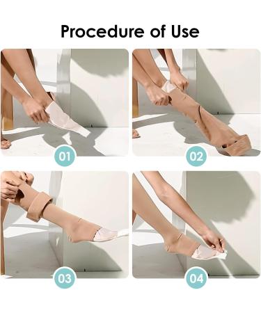 4-Piece Compression Stocking Aid Set | Easy Sock Application Tool for Effortless Wear - Buy Online on GoSupps.com