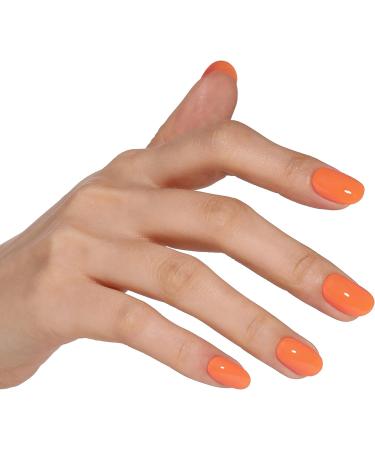 BLUESKY Gel Nail Polish Some Like It Hot SS2319 Orange Long Lasting Chip Resistant 5 ml Requires Drying Under UV LED Lamp - Buy Online on GoSupps.com