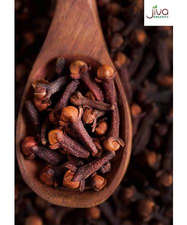 Jiva Organic Cloves Whole 1 Pound Bulk Bag - Non-GMO  Keto Friendly  Non Irradiated - Organic Dried Clove Buds Bulk 1 Pound (Pack of 1) - Buy Online on GoSupps.com