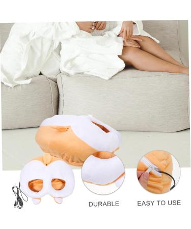 Buy Solustre USB Heated Shoes & Foot Warmers | Winter Comfort & Warmth | Plush Boot & Pillow 36x33x16cm - Buy Online on GoSupps.com