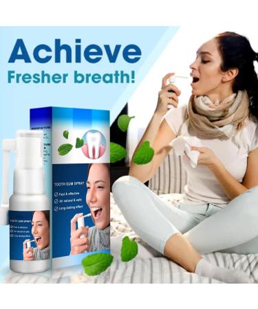 Tooth Spray for Gum Care & Inflammation - Oral Care Spray 30ml - Blue Size | International Shipping Available - Buy Online on GoSupps.com