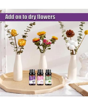 EFH Essential Oils Set 6 Natural Fragrance Oils for Diffusers & Candles | Lavender Lemon Peppermint Sweet Orange & Sakura 10ML Each - Buy Online on GoSupps.com