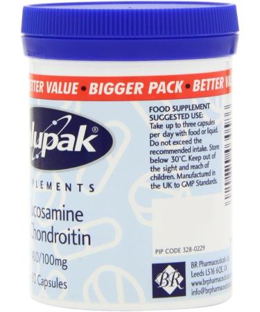 Valupak Glucosamine & Chondroitin 400/100mg - 90 Capsules - Buy Online on GoSupps.com