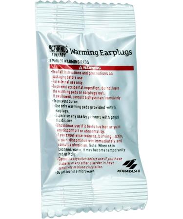 Warming Earplugs | 1 Pair + 4 Warming Pads | Relax & Enjoy Pleasant Warmth - International Shipping Available - Buy Online on GoSupps.com