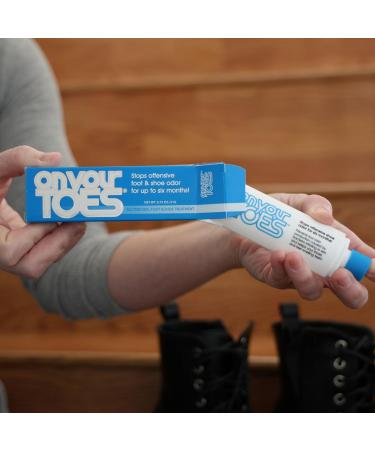 On Your Toes Foot Bactericide Powder - 2 Set, 21g - Eliminates Foot Odor for 6 Months - Buy Online on GoSupps.com
