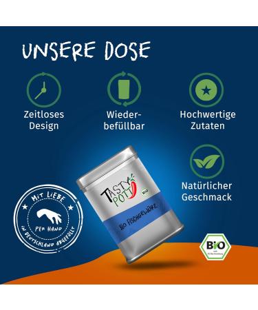 Jeske Sports Supplies Tasty Pott Spice Mixes 2 I spices I spice mix I Herbs I Spices I Tofu I Vegetables I Aromatic organic fish spices 100 g - Buy Online on GoSupps.com